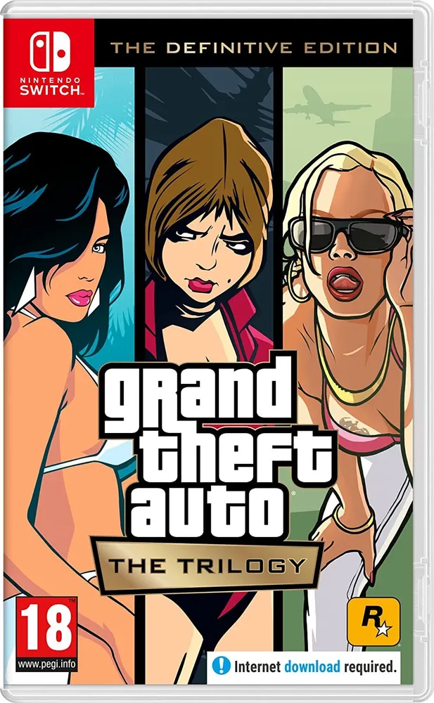 Игра Grand Theft Auto (GTA): The Trilogy. The Definitive Edition для Nintendo Switch