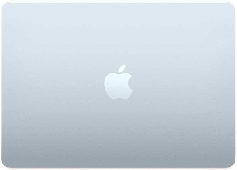 Apple MacBook Air 13 (M4, 10C CPU/8C GPU, 2025), 16 ГБ, 256 ГБ SSD, Sky Blue (небесно-голубой) MC6T4 (RU)