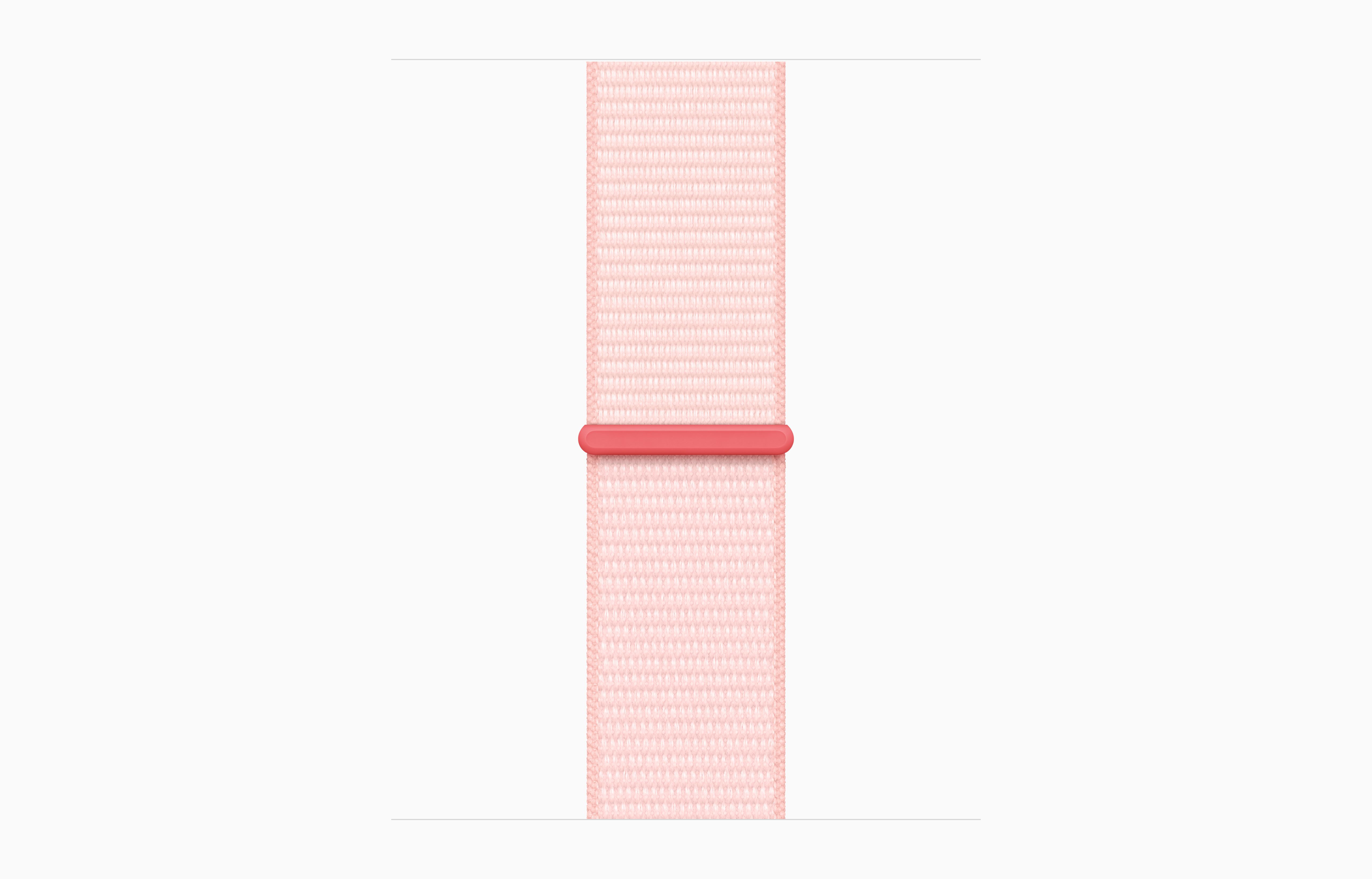 Apple Watch Series 9 41mm Pink Aluminum Case with Light Pink Sport Loop