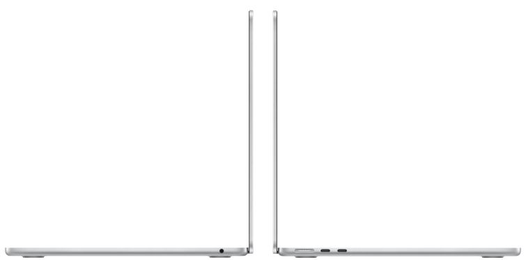 Apple MacBook Air 15 (M4, 10C/10C, 2025), 32 ГБ, 1 ТБ SSD, Silver (Z1H0000S0)