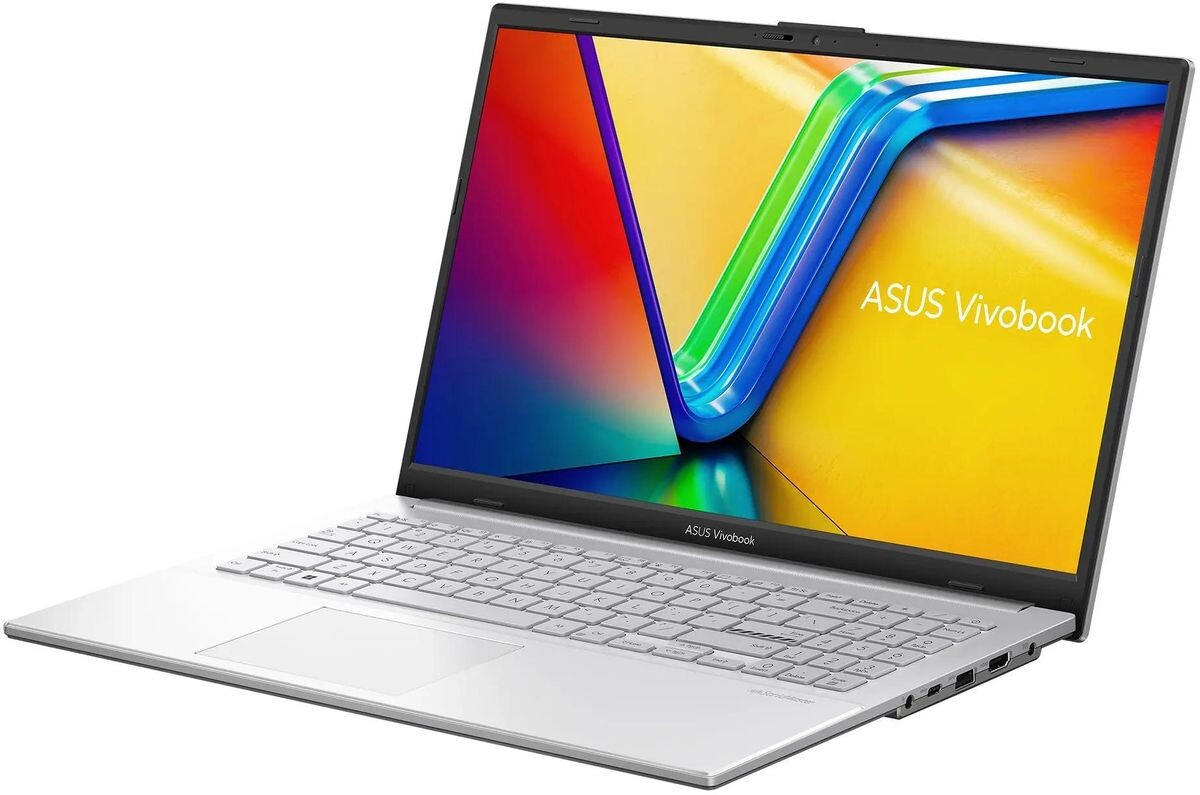 Asus Vivobook Go 15 E1504FA-BQ867 15.6" (AMD Ryzen 5 7520U, AMD Radeon 610M) 16ГБ, 512ГБ SSD, noOS, серебристый (90NB0ZR1-M01EC0)