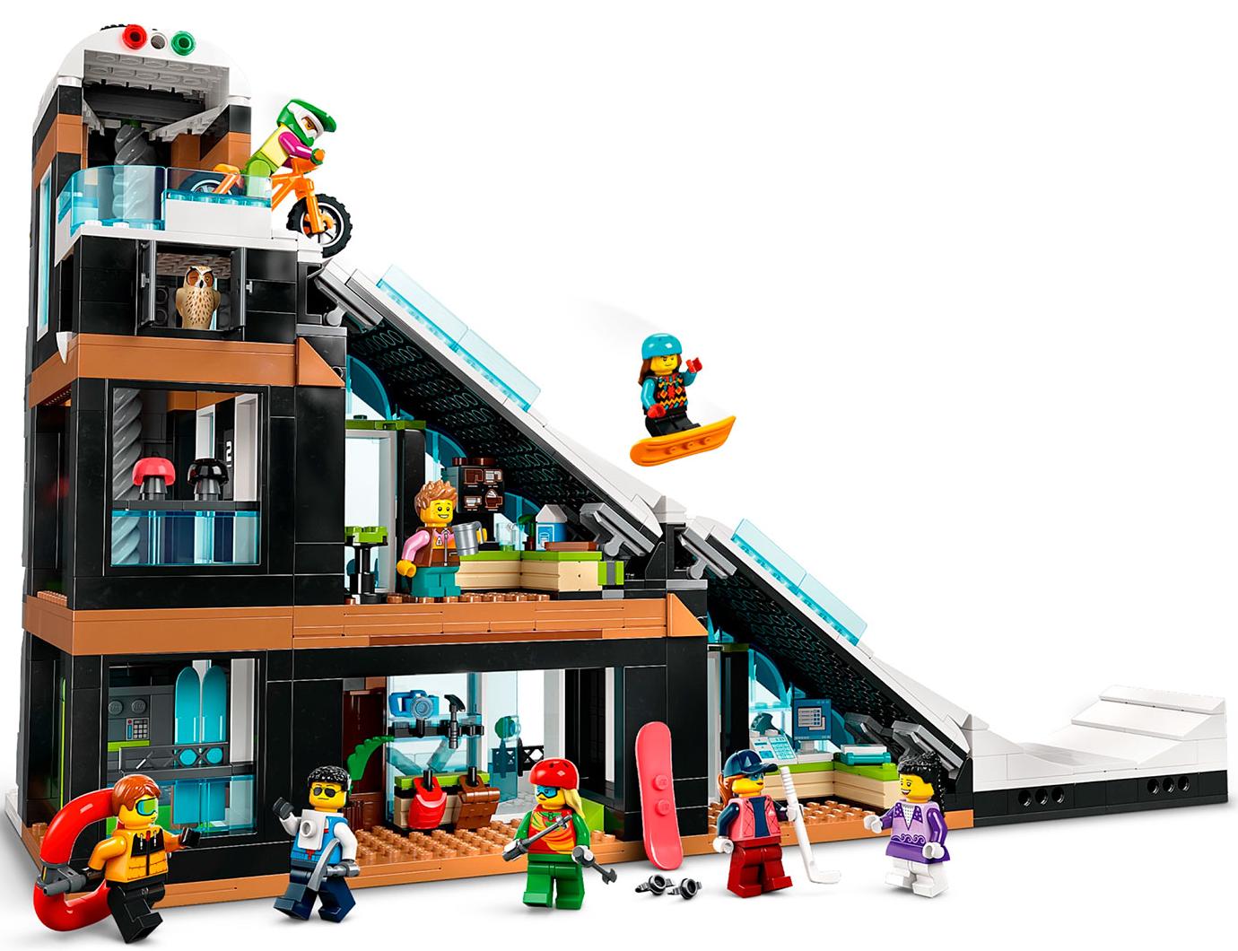 Конструктор LEGO City 60366 Горнолыжный и альпинистский центр
