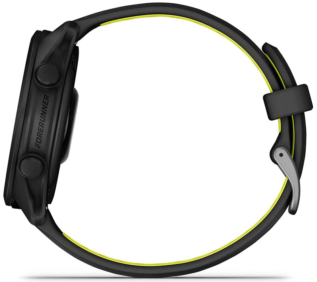 Смарт-часы Garmin Forerunner 170 Music, черный и черно-ярко-желтый ремешок (010-03920-10)