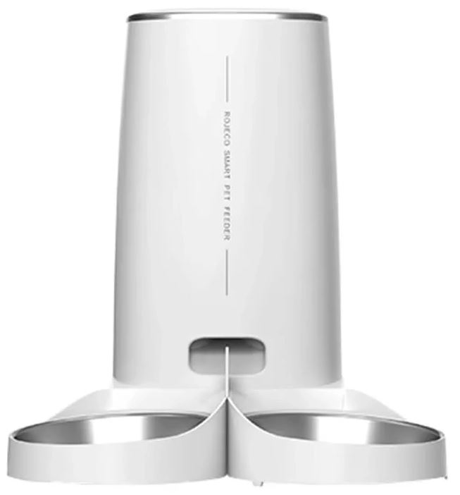 XiaoMi Rojeco 4L Automatic Pet Feeder WIFI Version Double Bowl, белый