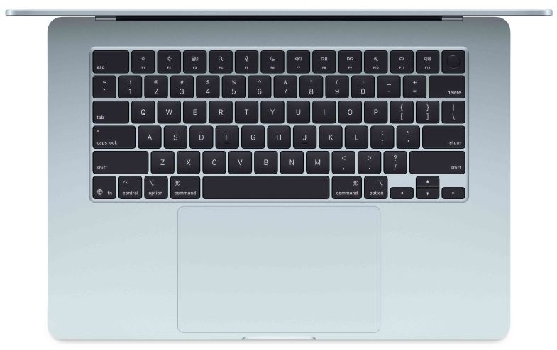Apple MacBook Air 15 (M5, 10C/10C, 2026), 32 ГБ, 512 ГБ SSD, Sky Blue (Z1LZ000MJ)