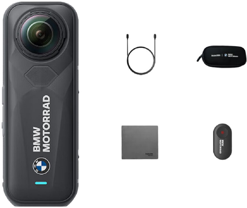 Экшн-камера Insta360 X5 BMW Motorrad Edition, черный