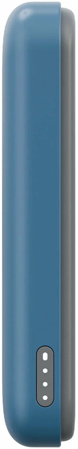 Внешний аккумулятор с беспроводной зарядкой EnergEA Bazic GoPower SNAP 5K 15W +С 20W +AW, синий