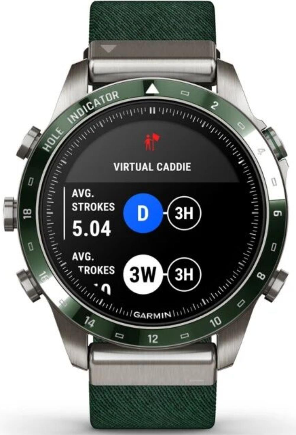 Умные часы Garmin MARQ Golfer (Gen 2), серебристый (010-02648-21)