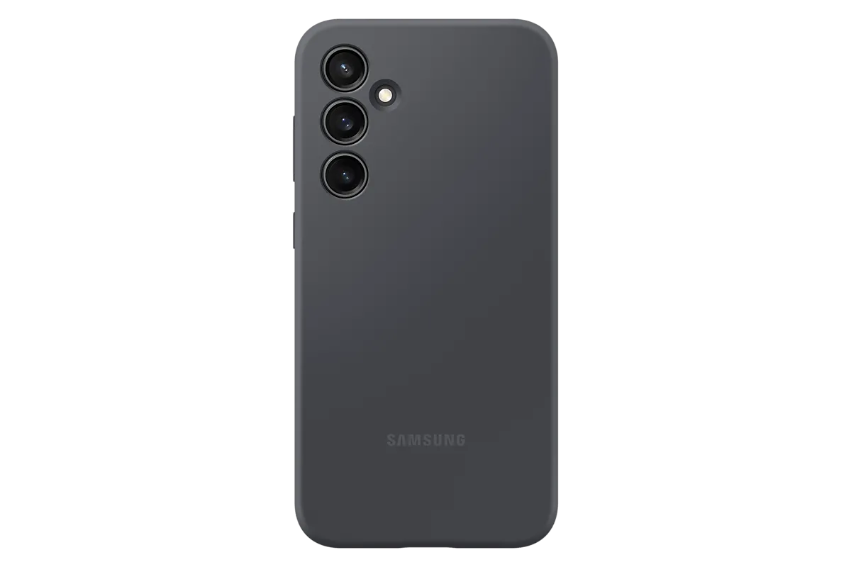 Чехол-накладка Samsung Silicone Case S23 FE, графитовый (EF-PS711TBEGRU)