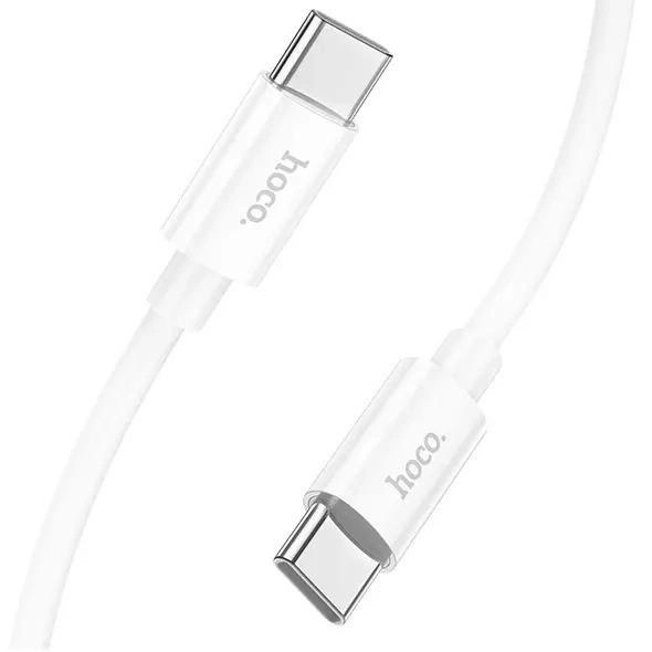 Кабель Hoco X87 Type-C to Type-C, 1м, белый