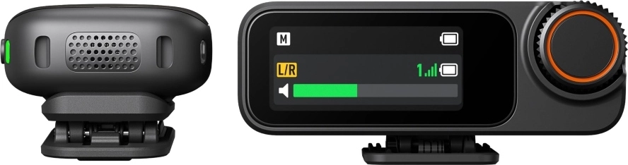 Беспроводной микрофон DJI Mic 3 (1 TX + 1 RX), черный