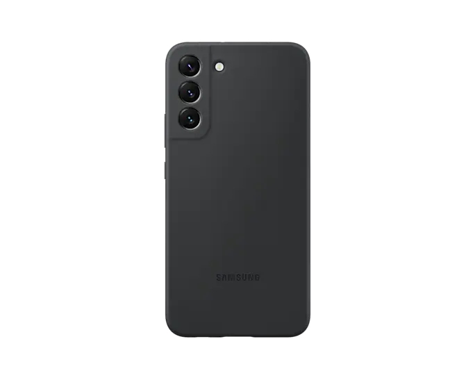 Чехол-накладка Silicone Cover для Samsung Galaxy S22+ EF-PS906TBEGRU, черный