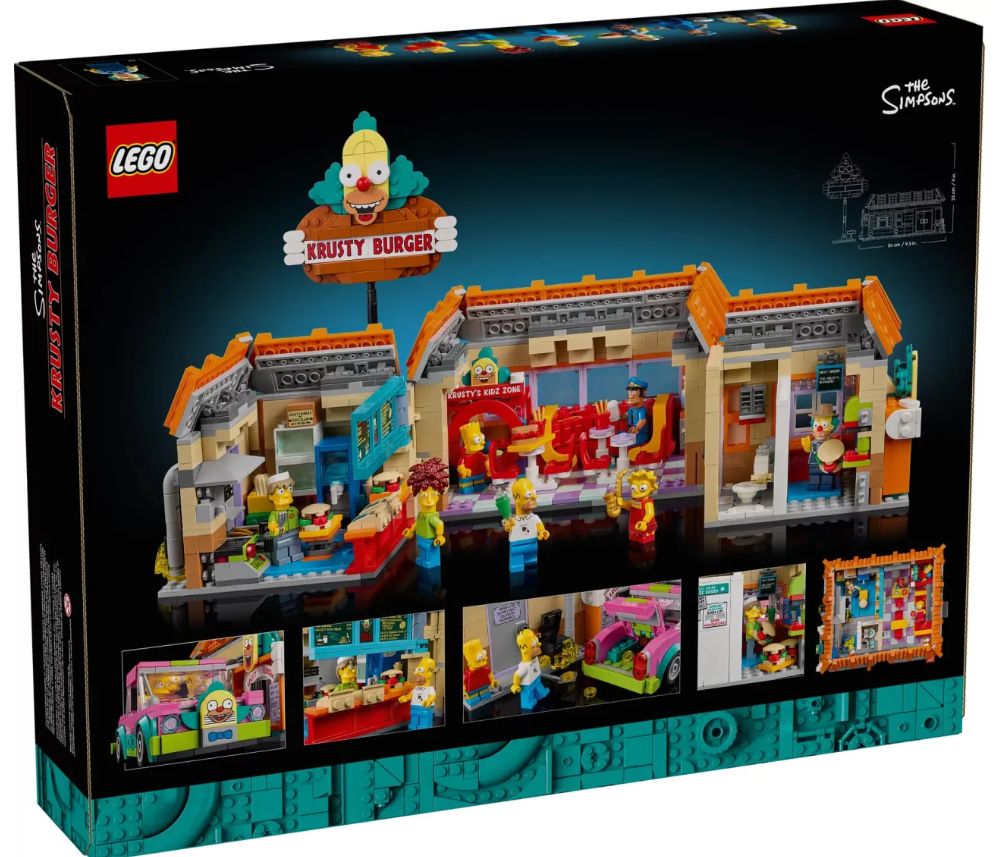 LEGO Icons 10352 Симпсоны: Красти Бургер