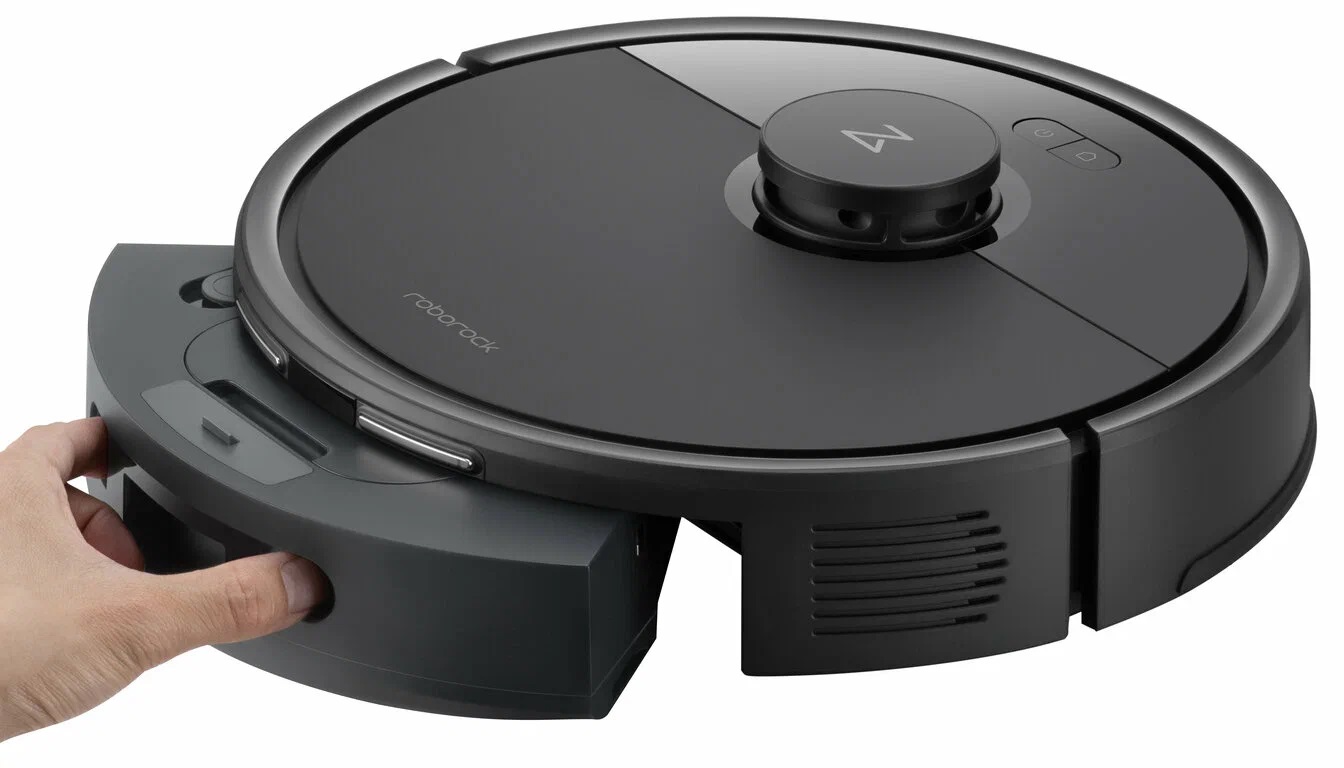 Робот-пылесос Roborock Q7 BF Plus, черный