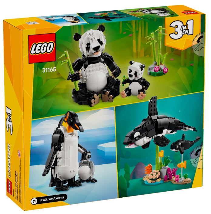 LEGO Creator 31165 Дикие животные: семья панд