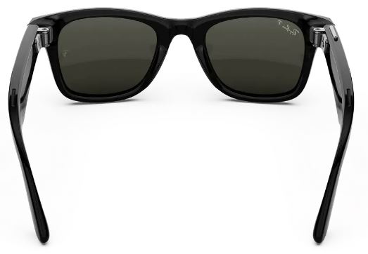 Ray Ban Meta Wayfarer (Gen3) 154-53 Shiny Black/Green Lenses
