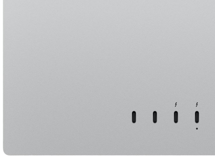 Apple Studio Display 27" Nano T&H-Stand, серебристый (MFF04)
