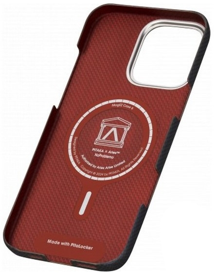 Чехол Pitaka Aries Tactile Woven Case для iPhone 15 Pro Max, NoProblemo (KI1501NOP)