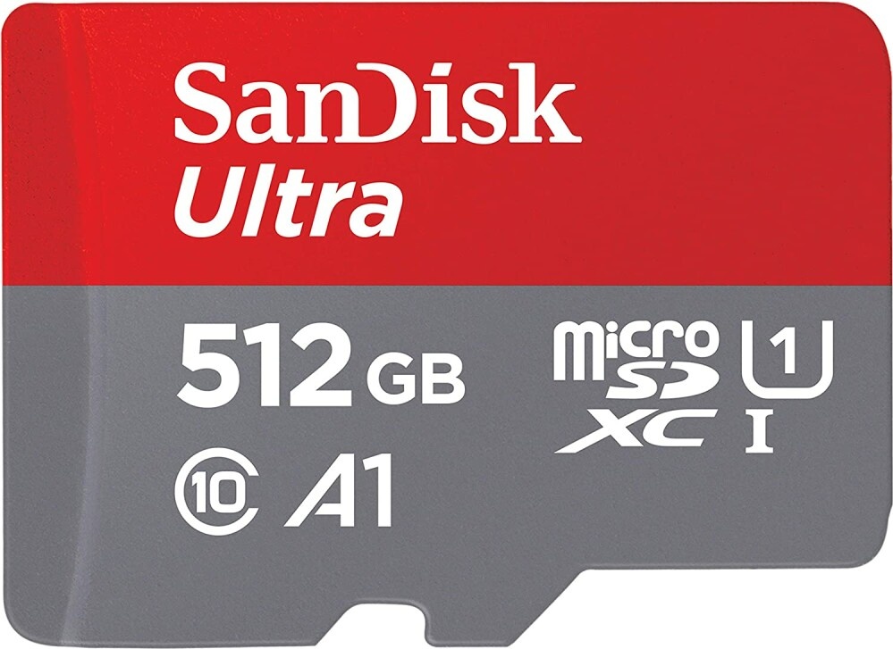 Sandisk microSDXC 512Gb class 10 UHS-1 A1, (SDSQUAC-512G-GN6MN)
