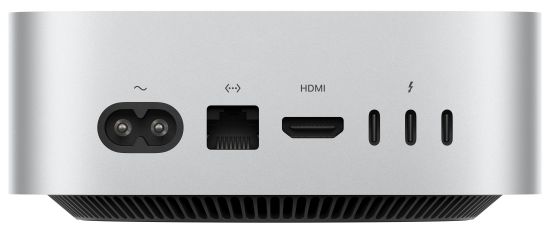 Apple Mac mini M4 Pro (12C CPU / 16C GPU), 24 ГБ, 1 ТБ, серебристый (Z1JV00035)