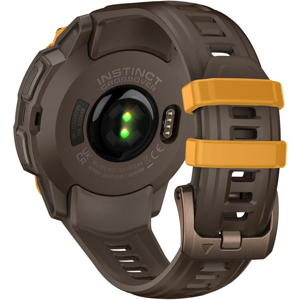 Garmin Instinct Crossover AMOLED, бронзово-коричневый (010-03398-01)