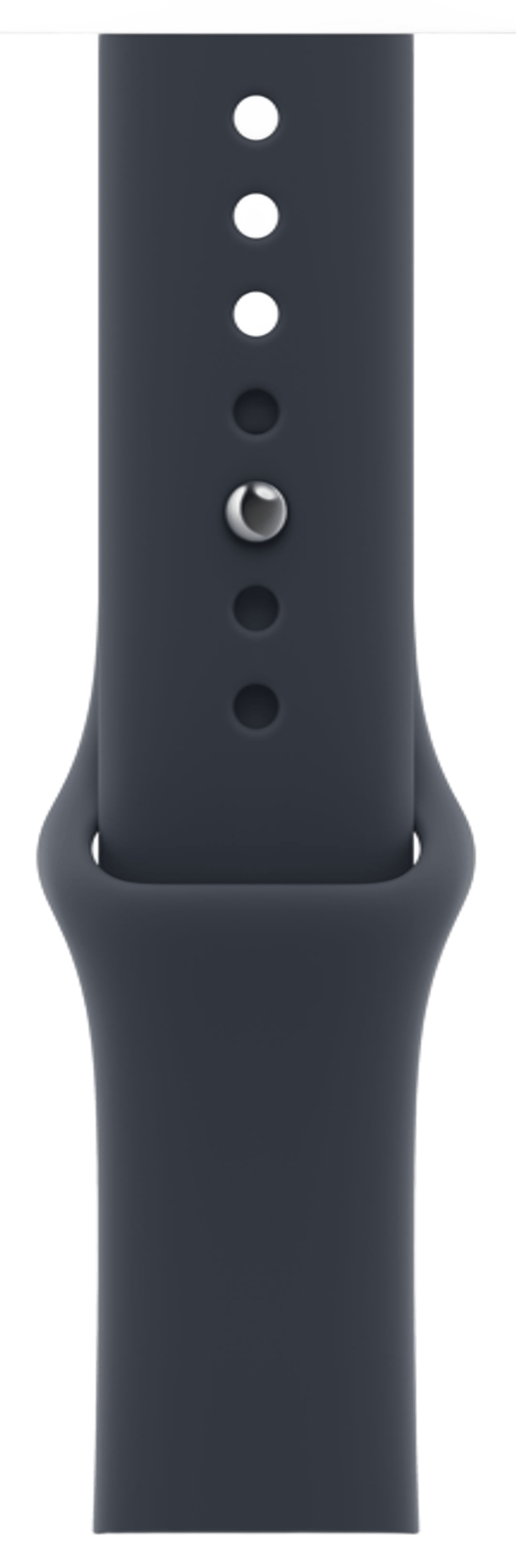 Apple Watch Series 12 46mm Black Aluminum Case with Sport Band Navy Blue