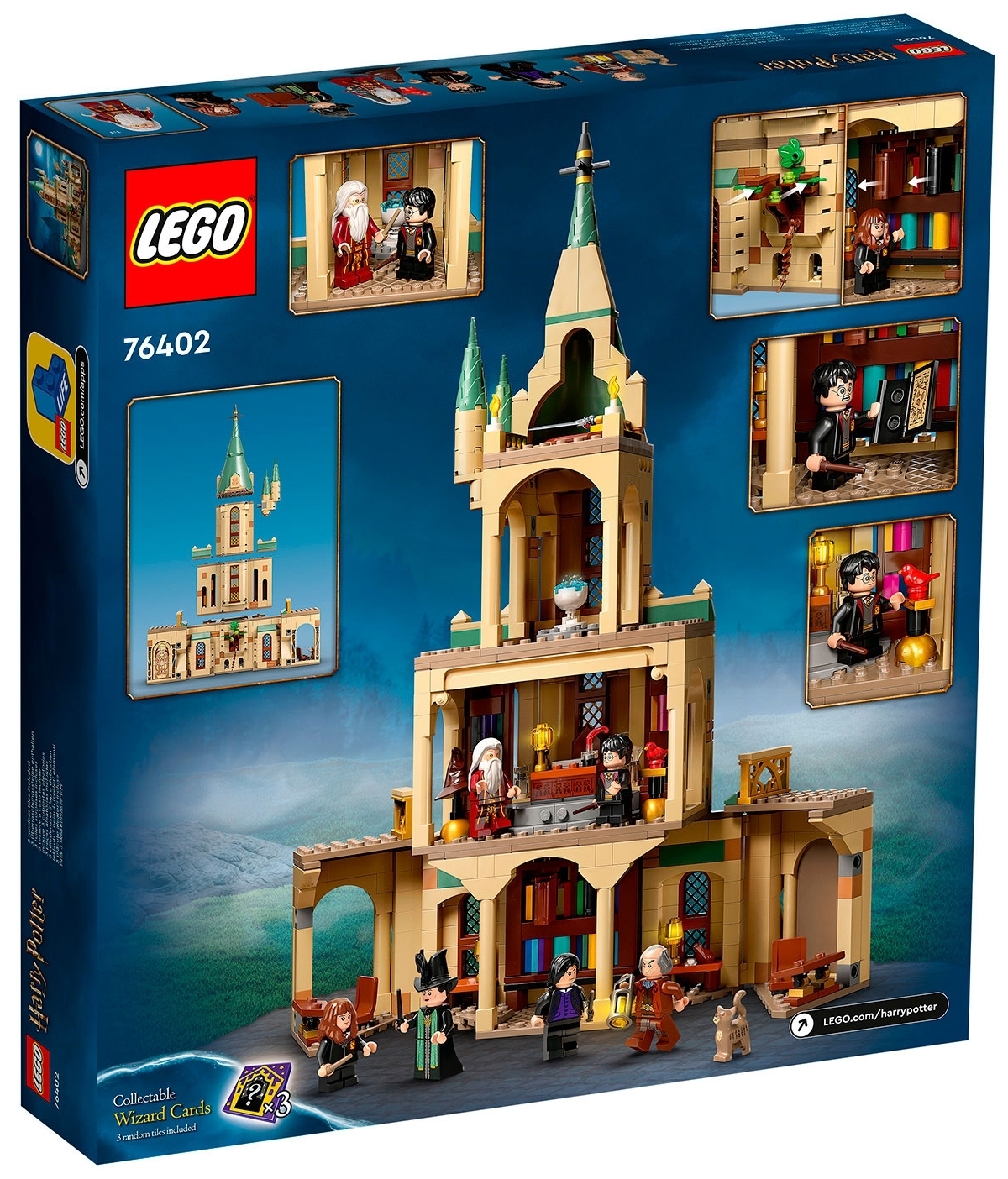 Конструктор LEGO 76402 Harry Potter Хогвартс: кабинет Дамблдора