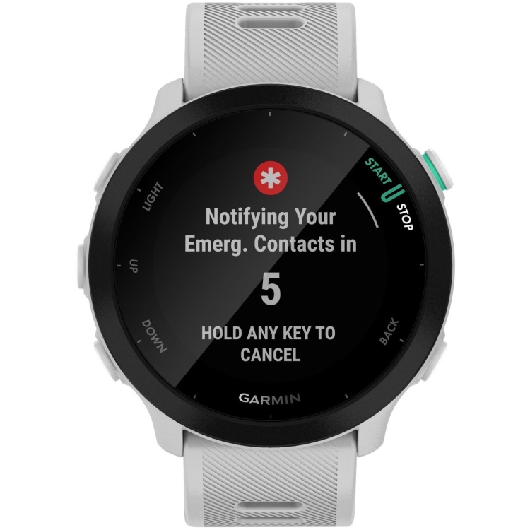 Garmin Forerunner 55, белый (010-02562-15)