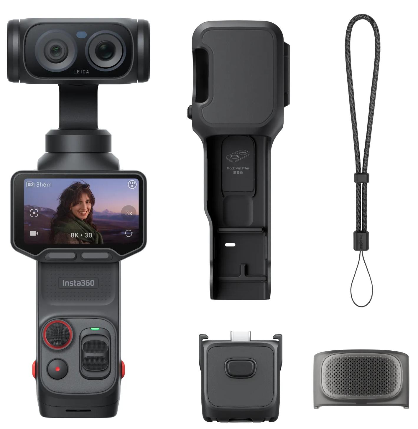 Экшн-камера Insta360 Luna Ultra, черный