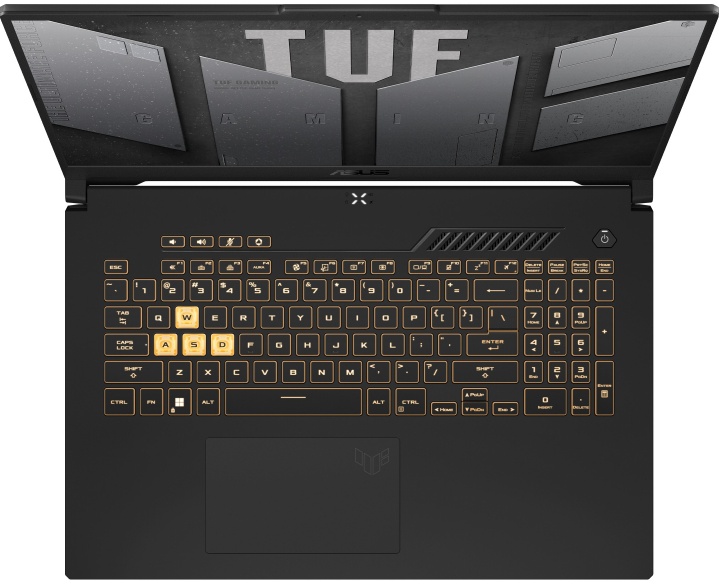 Asus TUF Gaming F17 FX707ZC4-HX095 17.3" (Intel Core i5 12500H, NVIDIA GeForce RTX 3050) 16ГБ, 512ГБ, noOS, серый (90NR0GX1-M006F0)
