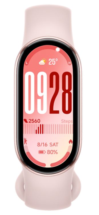 Xiaomi Smart Band 10, розовый (Mystic Rose)