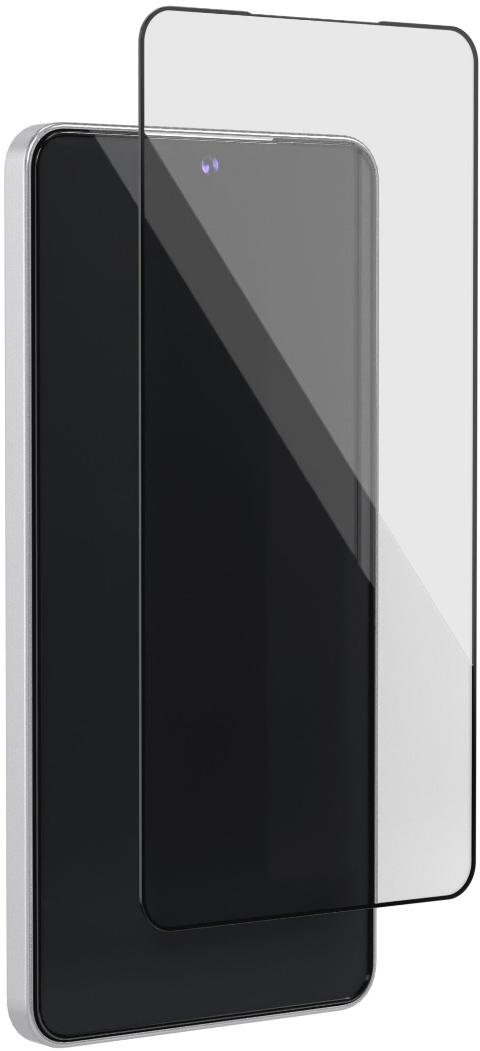 Стекло защитное VLP 2.5D Easy Box для Samsung Galaxy S26 Plus, с черной рамкой (1061167)