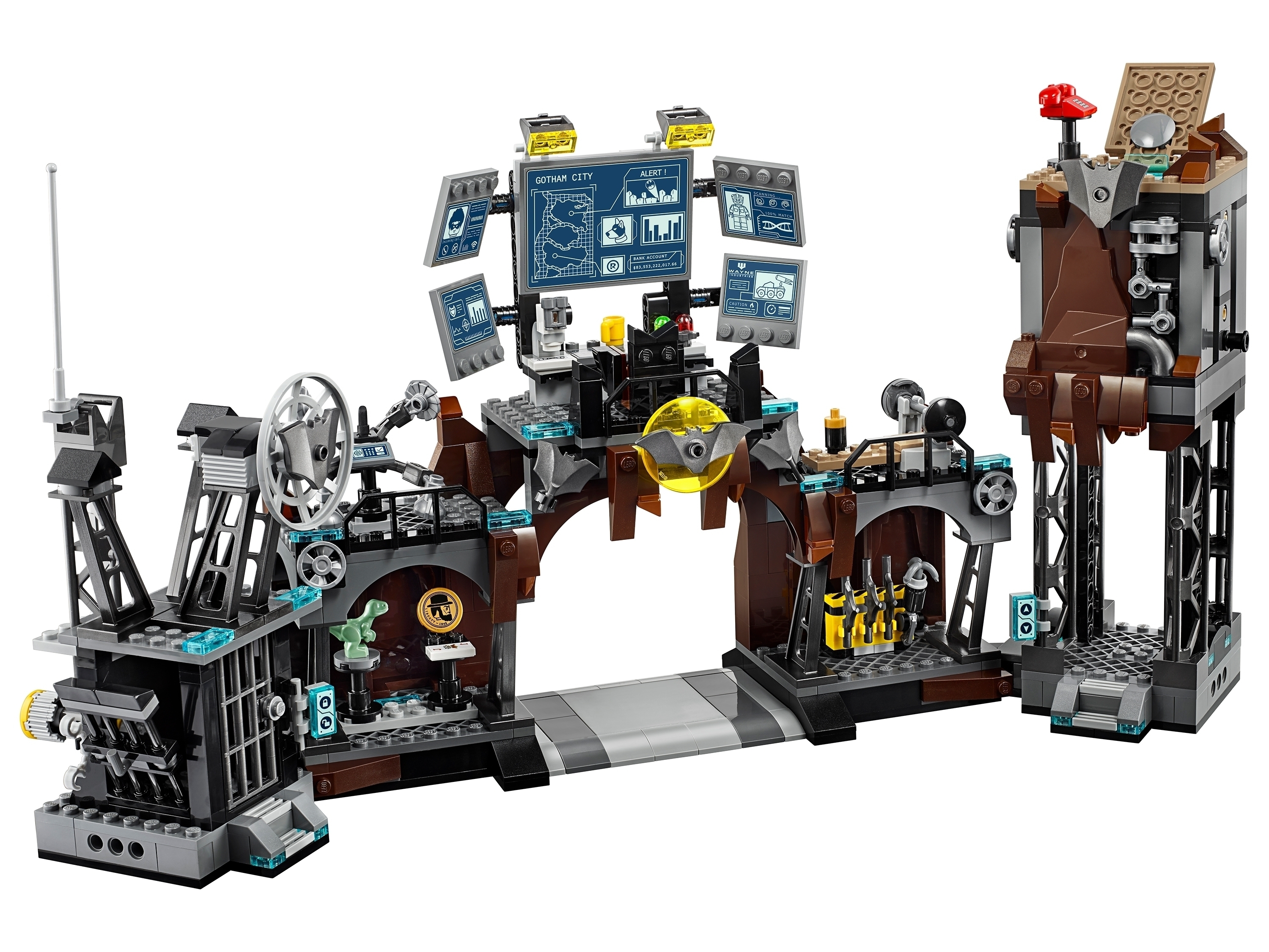 Конструктор LEGO Super Heroes 76122 Вторжение Глиноликого в бэт-пещеру