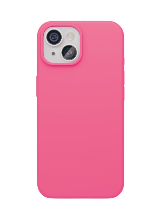 Чехол защитный “vlp” Aster Case с MagSafe для iPhone 15, ярко-розовый