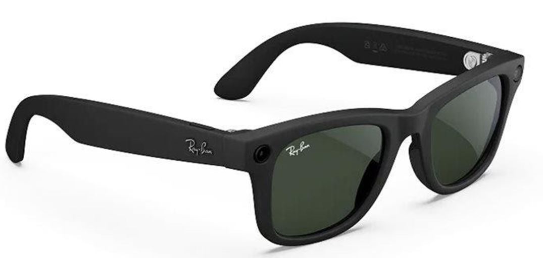 Meta Ray-Ban Wayfarer RW4006 150-50 Matte Black/Transitions Graphite Green (8056262326787)