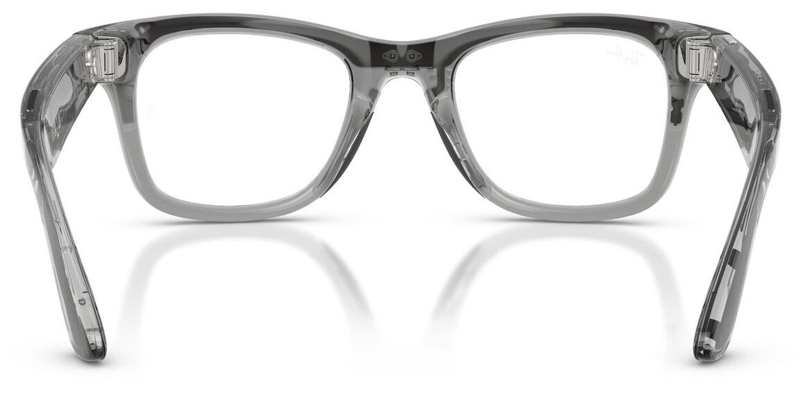 Ray Ban Meta Wayfarer (Gen2) RW4012, Shiny Transp.Grey/Transitions Sapphire (8056262909898)