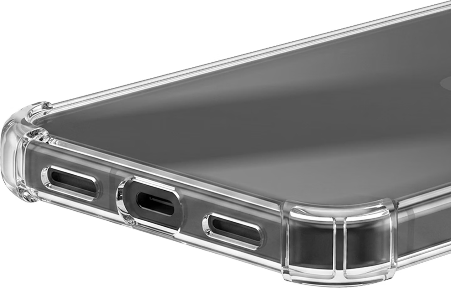 Силиконовый чехол для Pixel 11 Pro, прозрачный