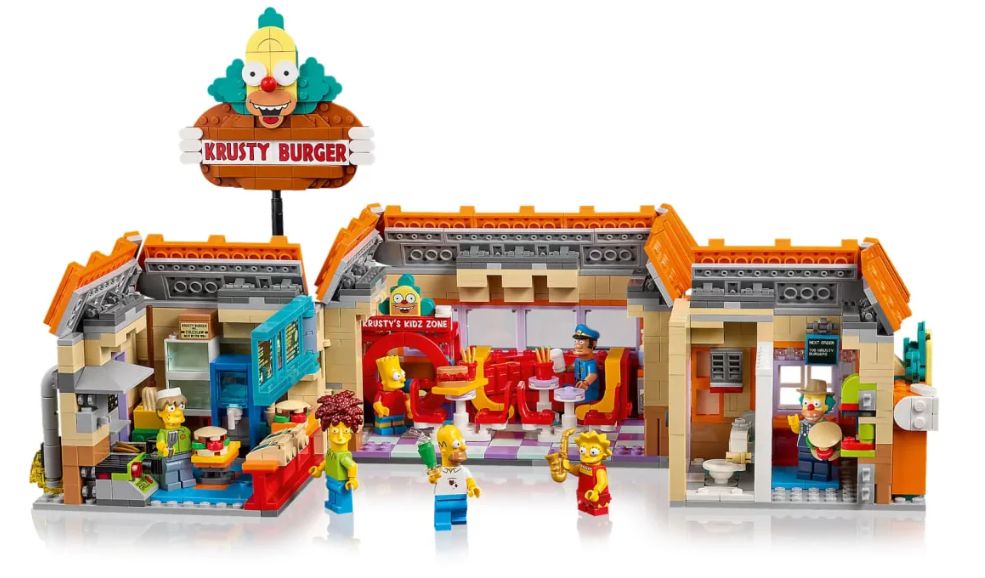 LEGO Icons 10352 Симпсоны: Красти Бургер