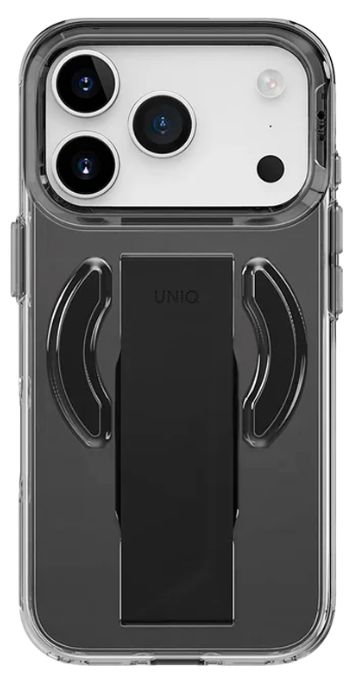 Uniq Heldro Air с MagSafe для iPhone 17 Pro, темно-прозрачный (IP6.3P(2025)-HELAMVSMK)