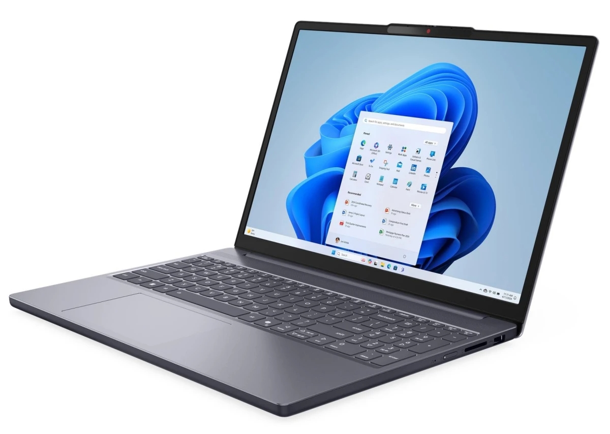 Ноутбук Lenovo IdeaPad Slim 3 15ARP10 15.3" (AMD Ryzen 5 150, AMD Radeon 660M) 16ГБ, 512ГБ SSD, noOS, серый (83K700K5RK)