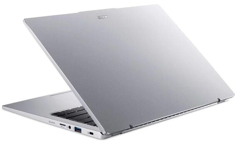 Ноутбук Acer Swift Go 14 SFG14-73-56KL (Intel Core Ultra 5 125H, Intel Arc Graphics) 16ГБ, 512ГБ, noOS, серебристый (NX.KY7ER.001)