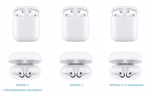 AirPods 1, 2, 3