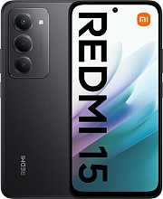 Смартфон Xiaomi Redmi 15 6/128 Гб, черный