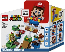 Конструктор LEGO Super Mario 71360 Приключения вместе с Марио. Стартовый набор