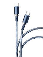 Кабель VLP Diamond USB Type-C - USB Type-C, 1.2м, синий