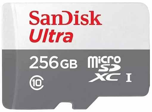 Карта памяти SanDisk Ultra microSDXC U1 C10 256GB