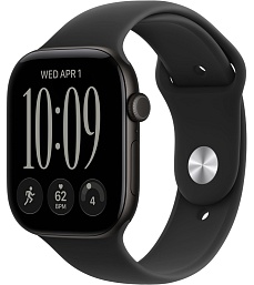 Умные часы Apple Watch Series 12 42mm Black Aluminum Case with Sport Band Black
