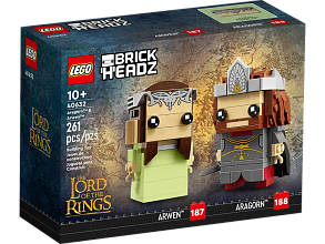 Конструктор LEGO BrickHeadz 40632 Арагорн и Арвен