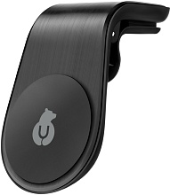 Автомобильный держатель uBear Unit Air Vent Magnetic Car Mount, черный