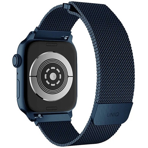 Ремешок Uniq Dante Strap Mesh Steel для Apple Watch 45/44/42 мм